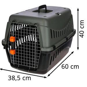 Produktbild für Tiertransportbox Kerbl IATA 3 Eco, aus Kunststoff
