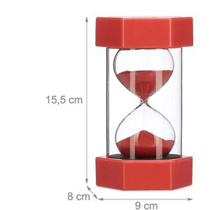 Produktbild für Sanduhr Relaxdays XXL 5er Set