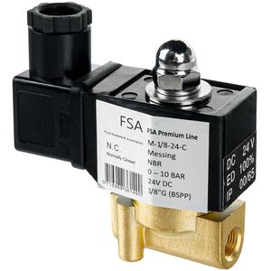 Magnetventil FSA Premium M-1/8-24-C, 1/8 Zoll