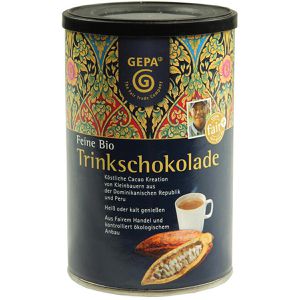 Kakao GEPA feine Trinkschokolade, Pulver, BIO