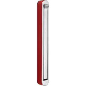 Produktbild für Garderobenhaken SO-TECH Harz, 120798, chrom matt / rot