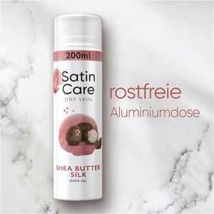 Produktbild für Rasiergel Gillette SatinCare Dry Skin, feuchtigkeitsspendend