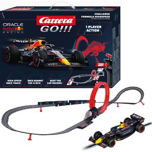 Produktbild für Autorennbahn Carrera GO!!! Challenge F1 Highspeed