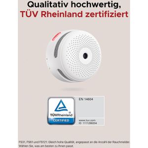 Produktbild für Rauchmelder X-Sense XS01-M, FS121, Set, Funk vernetzbar