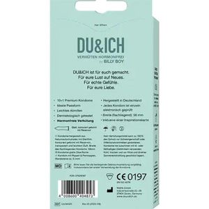 Produktbild für Kondome Billy-Boy DU&amp;ICH Echtes Gefühl