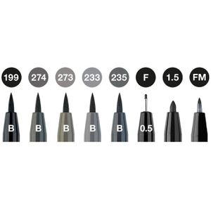 Produktbild für Tuschestifte Faber-Castell Pitt Artist Pen 167171