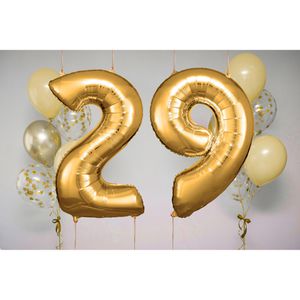 Produktbild für Luftballons Amscan 9906274, Riesenzahl 9, gold