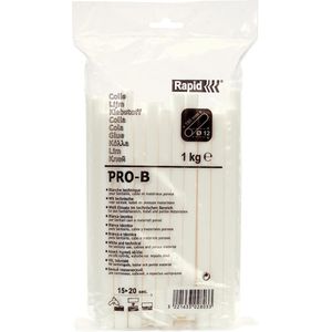 Produktbild für Heißklebesticks Rapid Fliesen&amp;Porzellan PRO-B weiß