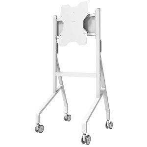 Produktbild für TV-Ständer Neomounts FL50-515WH1, mit Rollen, weiß, Metall