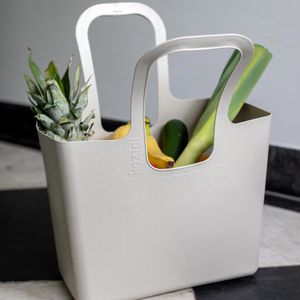Produktbild für Einkaufstasche Koziol 7414700 Tasche XL, nature desert sand