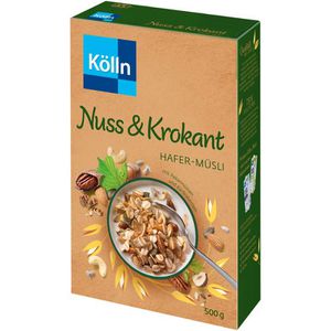 Müsli Kölln Nuss und Krokant