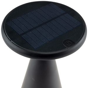 Produktbild für Tischlampe ChiliTec Foco Sol, schwarz mit LED