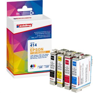 Produktbild für Tinte Edding EDD-414 für Epson T1285