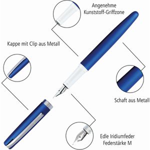 Produktbild für Füller Online Eleganza, Feder M