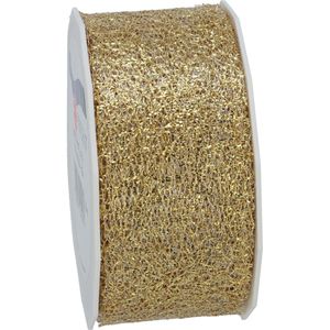 Geschenkband Präsent Metallic Lace, gold
