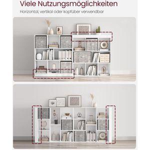 Produktbild für Bücherregal Vasagle LBC52WT, weiß