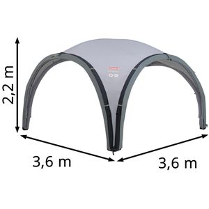 Produktbild für Pavillon Coleman Event Shelter Air L, hellgrau