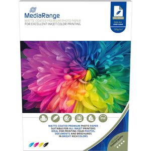 Fotopapier MediaRange MRINK101, für Inkjet, A4