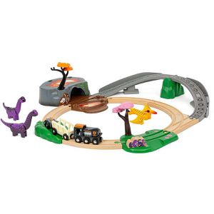 Produktbild für Spielzeugeisenbahn BRIO World Dinosaurier Abenteuer-Set