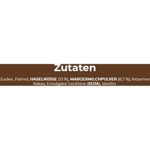 Produktbild für Schokocreme nutella Nussnougatcreme