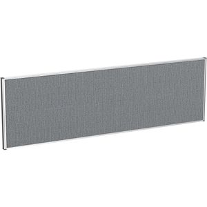 Tischtrennwand Geramöbel Pro, HW-80-SWS411806-RU, grau