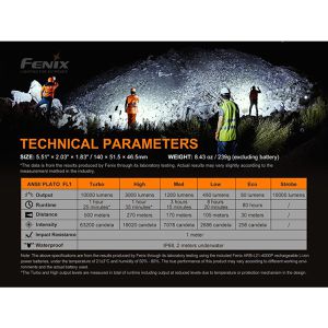 Produktbild für Taschenlampe Fenix LR35R, LED, aufladbar
