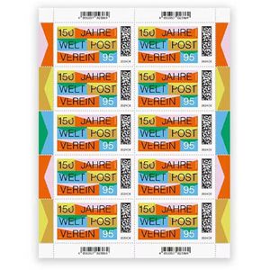 Briefmarken DeutschePost Set, 10 Stück à 95cent