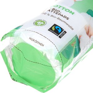 Produktbild für Wattepads Terra-Naturi COTTON Bio-Wattepads, rund