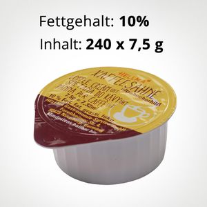 Produktbild für Kaffeesahne Hellma Fettgehalt 10 %