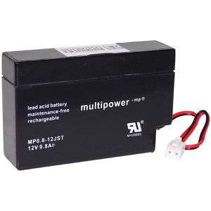 Produktbild für AGM-Batterie Multipower MP0,8-12JST