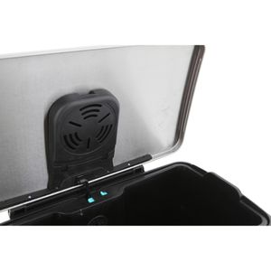 Produktbild für Mülleimer EKO E-Cube, VB 926850, matt silber