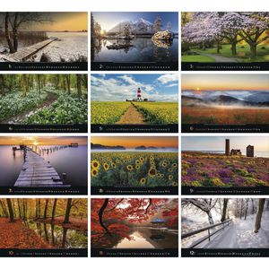 Produktbild für Bildkalender Korsch Colourful Seasons, Jahr 2026