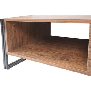 Produktbild für Couchtisch Mendler HWC-A27, aus Holz, braun
