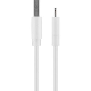 Produktbild für Ladekabel Goobay 72909, weiß, 3m