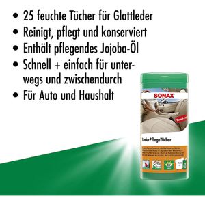 Produktbild für Lederpflege Sonax 04123000, Tücher