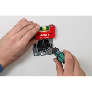 Produktbild für Wasserwaage SOLA 01621201, GO! magnetic CLIP