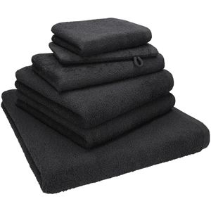 Handtuch Betz Berlin Set, graphit, 100% Baumwolle, 360 g/m²
