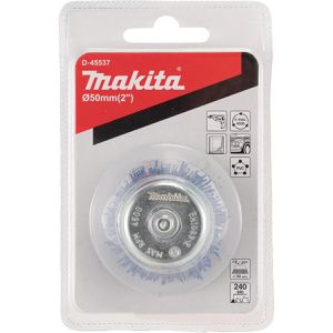 Produktbild für Drahtbürste Makita D-45537, fein, Topfbürste Ø 50mm