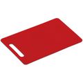 Schneidebrett Kesper 30473 aus Kunststoff 29 x 19,5 x 0,5 cm, rot