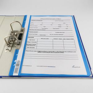 Produktbild für Schnellhefter D.RECT 009012, A4, blau