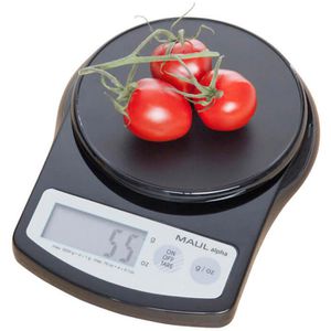 Produktbild für Digitalwaage Maul alpha, 1642090, Tara-Funktion, Teilung 1g