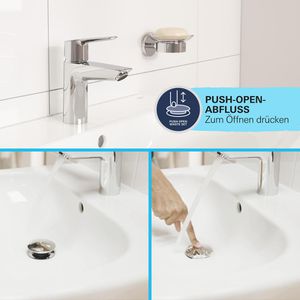 Produktbild für Waschtischarmatur GROHE Start S-Size, 24209002, verchromt
