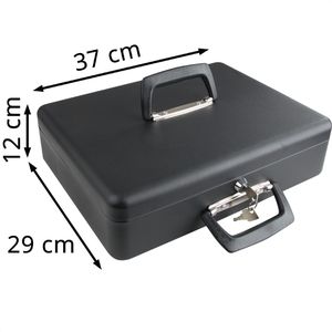 Produktbild für Geldkassette Maul 5631690, mit Zylinderschloss