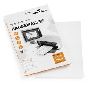 Einsteckschilder Durable 142002 BADGEMAKER