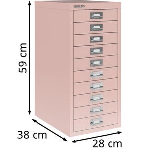 Produktbild für Schubladenschrank Bisley MultiDrawer, aus Metall