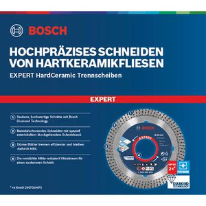 Produktbild für Trennscheibe Bosch Expert Hard Ceramic, Bohrungs-Ø 22,23 mm