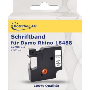 Produktbild für Schriftband Böttcher-AG für Dymo Rhino 18488,IND,12mm