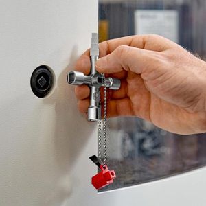 Produktbild für Schaltschrankschlüssel Knipex 00 11 04, Profi-Key