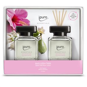 ipuro Raumduft Essentials, 2x 50 ml, mit Stäbchen, Set, flower bowl