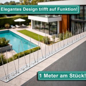 Produktbild für Vogelabwehr PRIOstahl Taubenspikes, 10 Meter